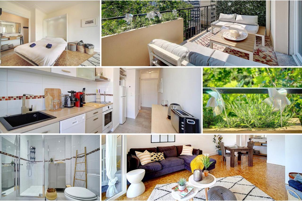 Elisa - Traversant - Terrasse - Verriere Cote D'Azur คานส์ ภายนอก รูปภาพ