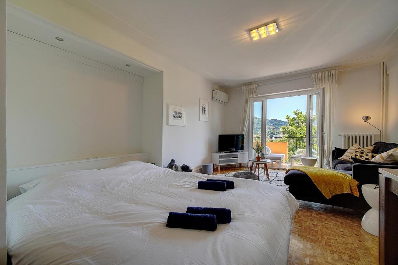 Elisa - Traversant - Terrasse - Verriere Cote D'Azur คานส์ ภายนอก รูปภาพ